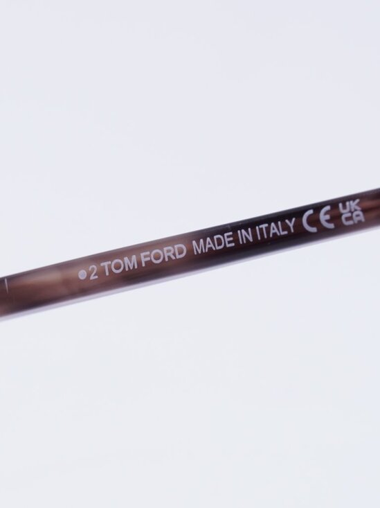 Tom Ford Fern FT1029 28Z Sunglasses Rose Gold Square Frame, Rose Gradient Lenses - Picture 9 of 10